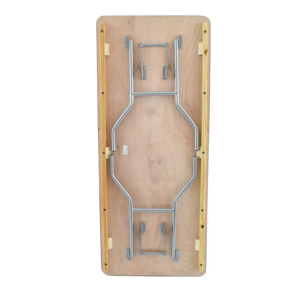 6' Wood Banquet Table - Image 2